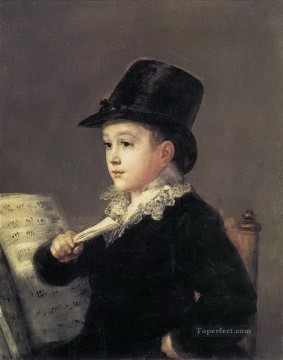 Portrait of Mariano Goya Francisco de Goya Oil Paintings